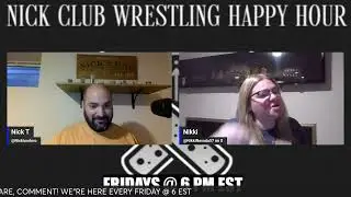 PJ Polaco FKA JUSTIN CREDIBLE Interview| Nick Club Wrestling Happy Hour 4/3/24