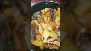 MANGO SALAD WITH SARDINES #asmr #satisfying #shorts #trending #viral #mango #sardines
