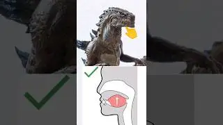Godzilla mewing meme 🤫🧏&zwj;♂️ #godzilla #meme #mewing #shorts
