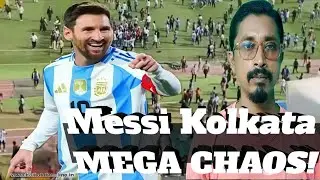 Messi's Kolkata MEGA CHAOS! 😱 कोलकाता में मेसी का महा-हगामा! 🔥Lionel Messi India Tour Chaos Exposed