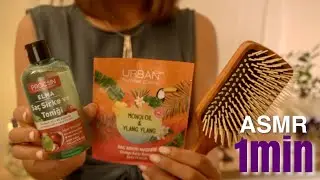1 Minute ASMR Hair Treatment