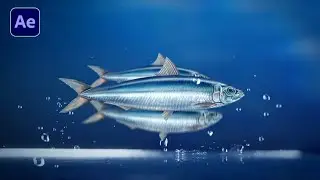 Animate a Swimming Fish in After Effects 🐟 | Easy Motion Tutorial 