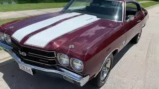 1970 Chevelle SS Black Cherry