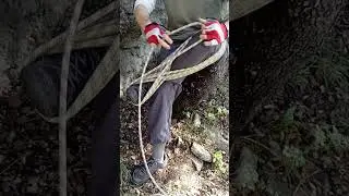 C&oacute;mo recoger una cuerda de tama&ntilde;o medio