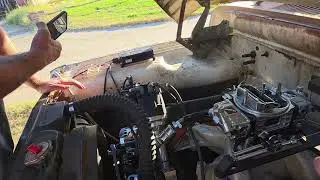 First start of the 440 in the 62 dodge swepline 