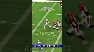 When Ezekiel Elliott was the fastest player in the league😟💨#shorts #nfl
