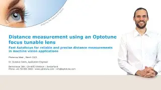 Photonics West Optotune liquid lens presentation with Dr. Gustavo Ciardi