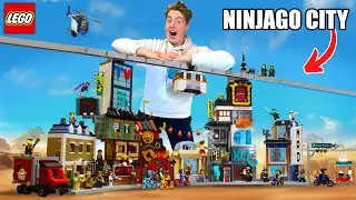 I Built a HUGE LEGO Ninjago City...