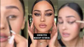 Siren Eyes Makeup Tutorial Transformation🚨 l Christen Dominique