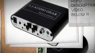 HD51 A DTS AC3 Digital Audio Decoder