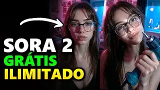 SORA 2 de GRA&Ccedil;A e ILIMITADO nessa NOVA PLATAFORMA - Como Usar