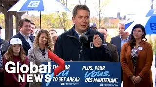 Canada Election: Andrew Scheer makes announcement in Fredericton, N.B. | FULL