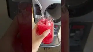 1-Ingredient Slushy Recipe in 🍉 |  Frozen Drink Maker Review #foryoupage #gourmia #viral