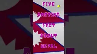 Five Amazing Facts About Nepal. #shorts #nepalfacts #gkvideo.