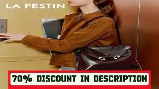 #LA FESTIN Original Shoulder Bag 2025 New Trend Large Handbag Designer Luxury Bag Crossbody Bag Fas
