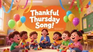 Thankful Thursday! | Kids Song About Gratitude & Manners | Social-Emotional Learning | #KidsSongs 