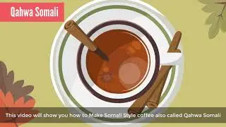 How to make Somali coffee in easy steps, Qahwa/ Qaxwo Somali sida loo sameeyo, simple recipe #coffee