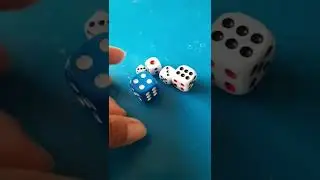 Dice Dropping Sound🌈#viral #asmrsounds #ytshorts #satisfying #dice