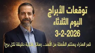 يوم الانتقال من النور إلى التفاصيل… ماذا تخبئ لك الكواكب اليوم؟ الثلاثاء 3 شباط 2026 سعيد مناع