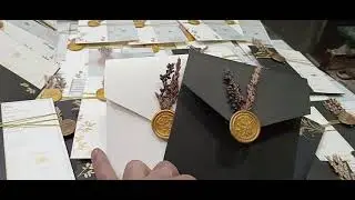 Floral Wedding Card | Shadi Card Design | Wedding Card Lahore 03014479985