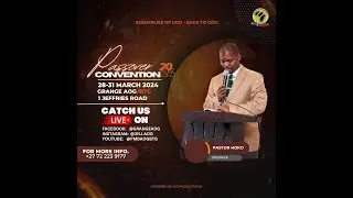 PMB ASSEMBLIES OF GOD - BACK TO GOD PASSOVER CONVENTION 2024 (29 MARCH 2024) 2ND SESSION