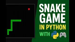 How to Make a Snake Game in Python with Pygame (Beginner Tutorial)