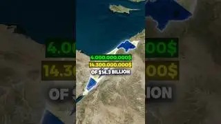 Which countries receive the most aid from the United States? #geography #usa