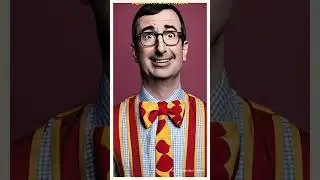 Digital Art Parody - What if John Oliver was a Clown