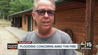Flooding a concern for crews battling the Museum Fire north of Flagstaff