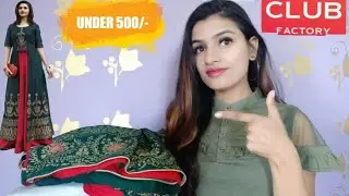 Club Factory kurti Shoping Haul under 500||Affordable