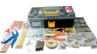 Kit Pesca Completo 248 Peças Tudo de Acessórios que Precisará na Pescaria