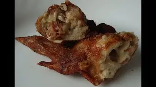 ASINHAS DE FRANGO RECHEADAS - COMO DESOSSAR ASA DE FRANGO