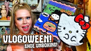 VLOGOWEEN TIME! Unboxing Sanrio Irregular Choice Halloween Shoes- Shoe Unboxing
