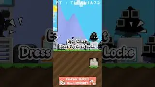 ЭПИЧЕСКИЙ ПРИКЛЮЧЕНИЕ: Одеваемся как Локк || Короткое видео Growtopia