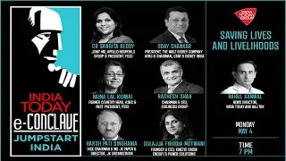 India Today E-Conclave: Saving lives and livelihoods, Coronavirus outbreak debate live