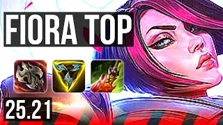 FIORA vs MORDEKAISER (TOP) | EUW Diamond | 25.21