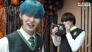 [РУС.СУБ] [RUS.SUB] [T:TIME] Play with Hogwarts Sorting hat and Helium balloons [русские субтитры]