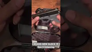 New Glock 19 Gen 5 Unboxing. NEW COLOR 🔥🔫 #Glock #pewpewlife #9mm
