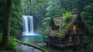 Rainforest Night Rain Sounds 🌧️ Deep Sleep ASMR for Stress Relief, Anxiety Calm & Relaxing Ambiance