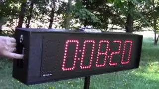 Alzatex Double Sided Race Clock