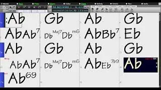 BACKING TRACK - THE INCH WORM (Frank Loesser) Ab 130 BPM JAZZ WALTZ