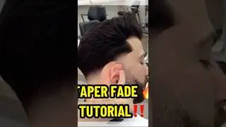 Flawless TAPER FADE Tutorial w/ STEP BY STEP 💈✨ Barber Instructions w POV