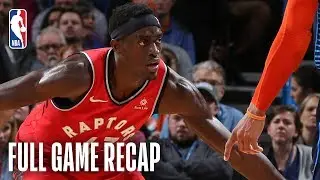 RAPTORS vs THUNDER | Pascal Siakam Goes For 33 Points & 13 Rebounds | March 20, 2019