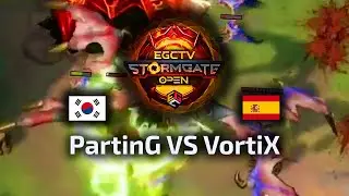 PartinG VS Vortix FINAL EGC StormGate Open IvI polski komentarz