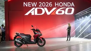 Nowa Honda ADV 160 na rok 2026 wreszcie wprowadzona na rynek!!!