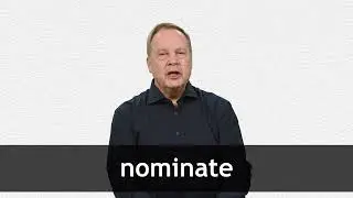 How to pronounce NOMINATE in American English
