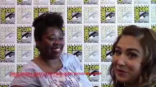Emily Andras Exec Producer Wynonna Earp SDCC 2018