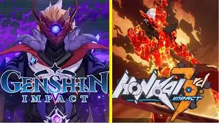 Weeklie bosses - Genshin Impact vs Honkai Impact 3rd pt2