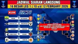 🔴 Jadwal LIGA CHAMPIONS ASIA 2 2026 - Ratchaburi vs Persib - Bagan 16 BESAR ACL 2 2026 LIVE RCTI