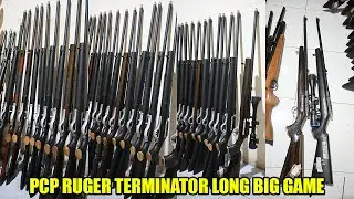 Cuma 1-2 jt an !! Harga senapan angin pcp ruger terminator long dengan teleskop murah